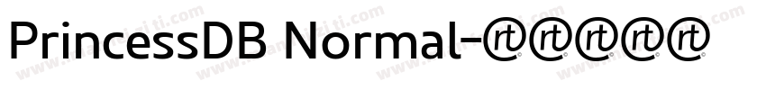 PrincessDB Normal字体转换